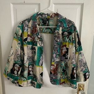 Kaktus Abstract Picasso Art Jacket/Shirt